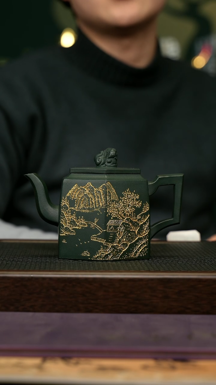 【闪购商品】紫砂茶壶宜兴原矿 手工 紫砂壶容量340CC