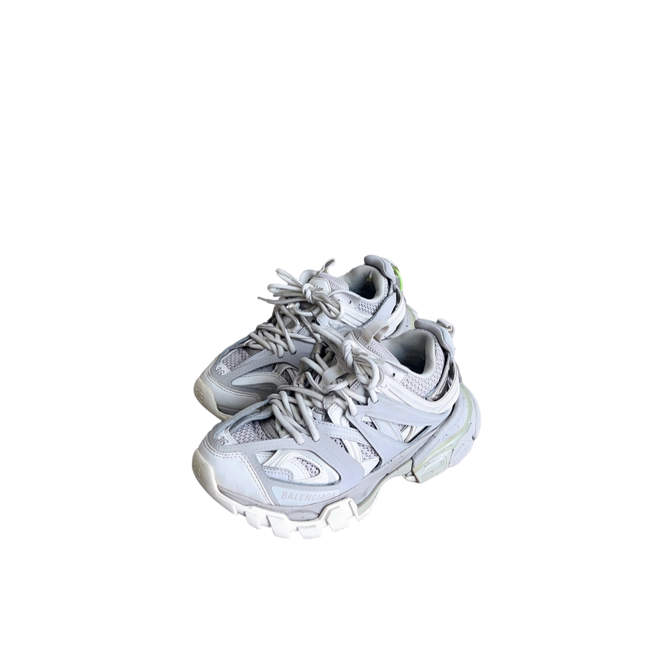 95新 Balenciaga/巴黎世家 track卡其休闲鞋 37码d4727