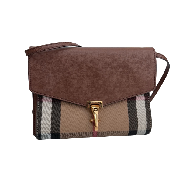 95新 BURBERRY/博柏利 奢品阁/巴宝莉/邮差包