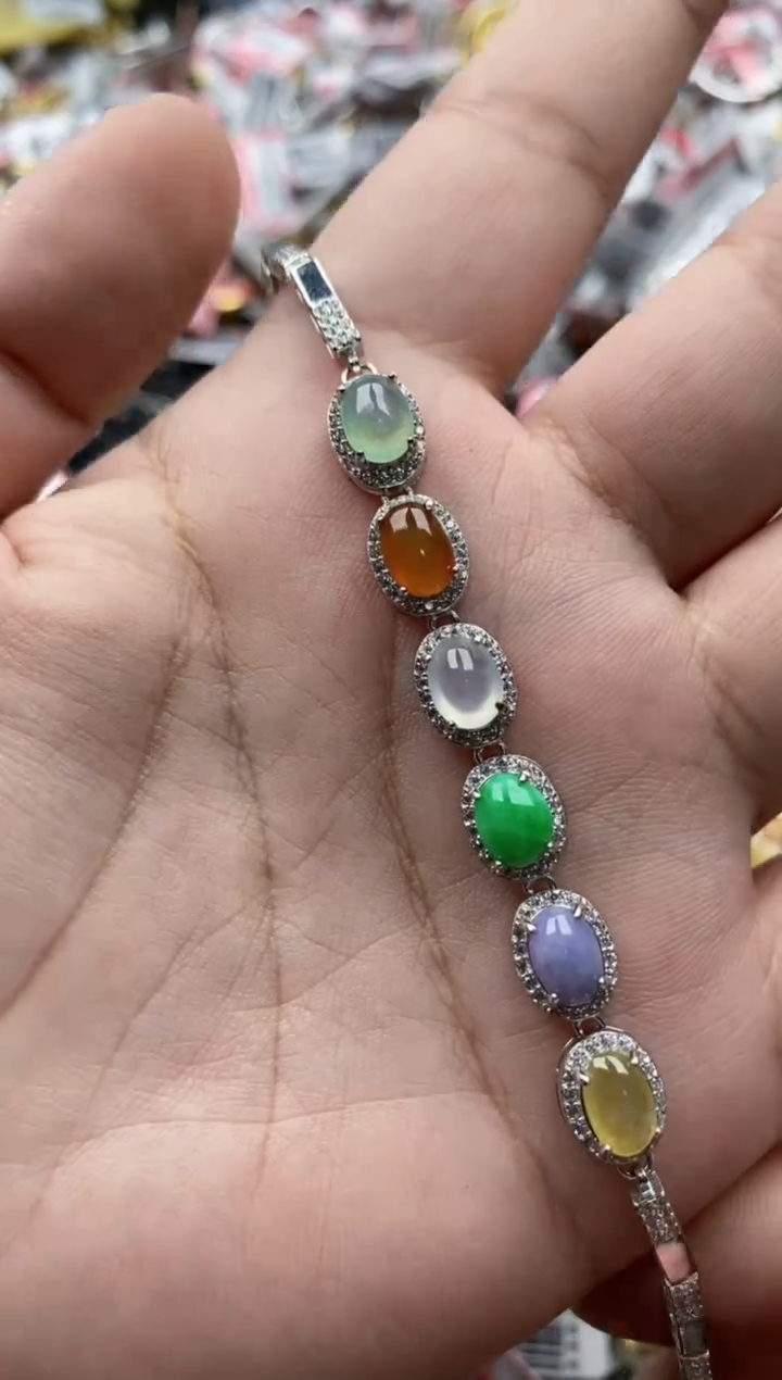 【闪购商品】翡翠戒指银S925镶嵌33333---2