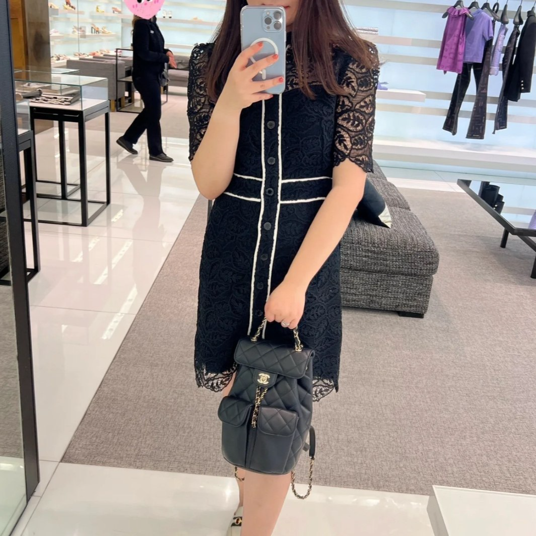 95新 SANDRO 蕾丝连衣裙/40码/Xspa997