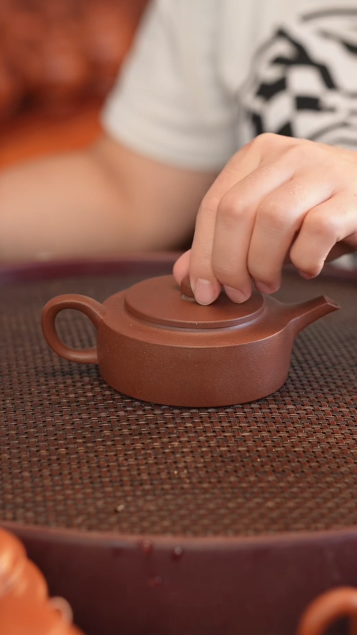 茶壶紫砂原矿手工制作