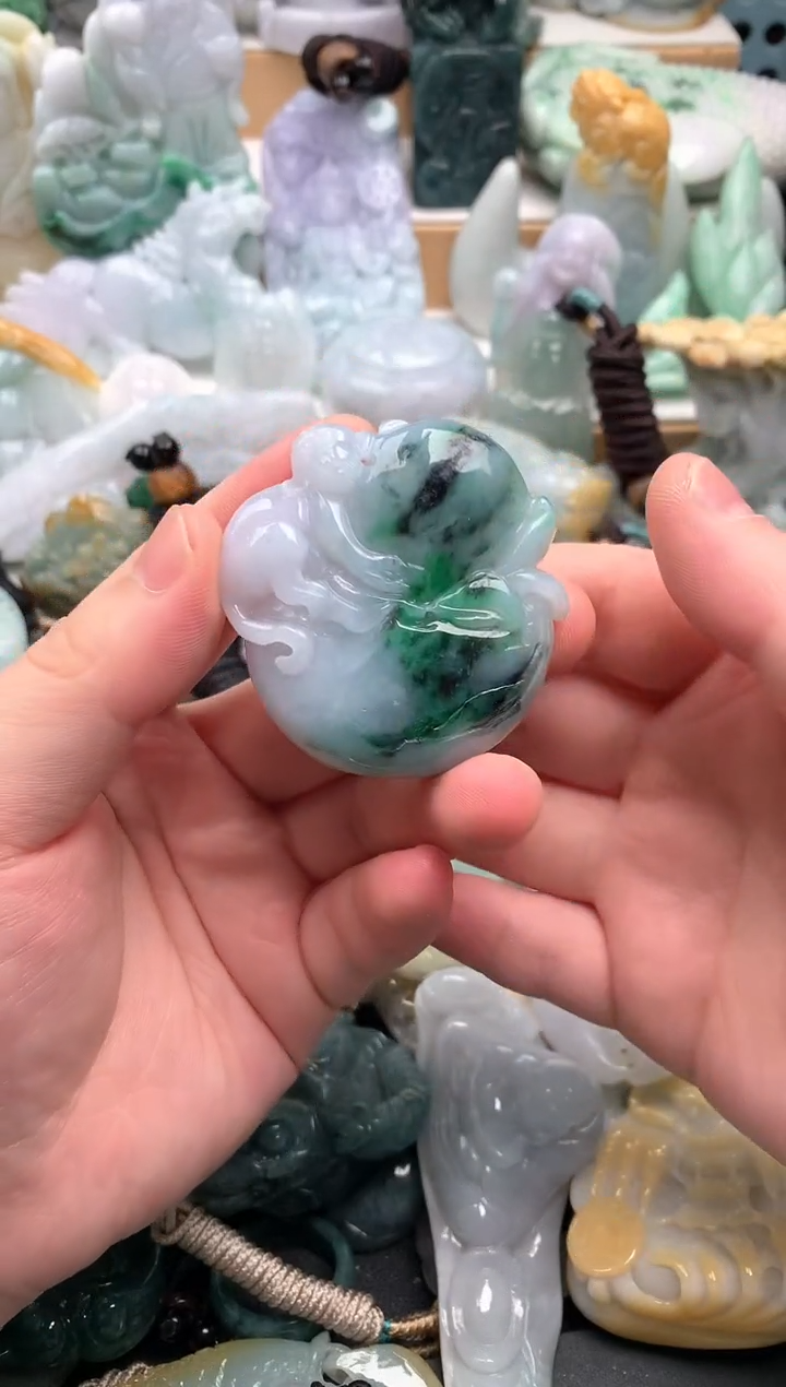 吊坠(不含链)未镶嵌翡翠1