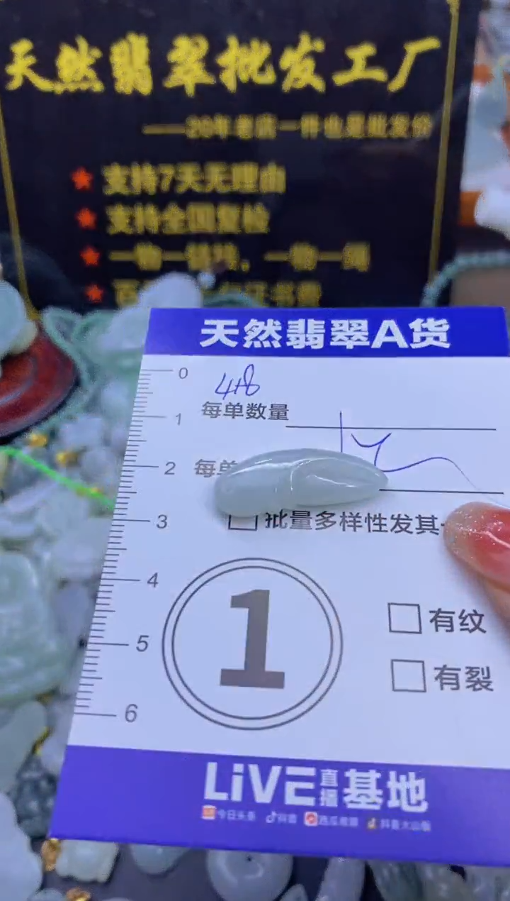 颈饰未镶嵌翡翠天然翡翠A货批量多样性发一件