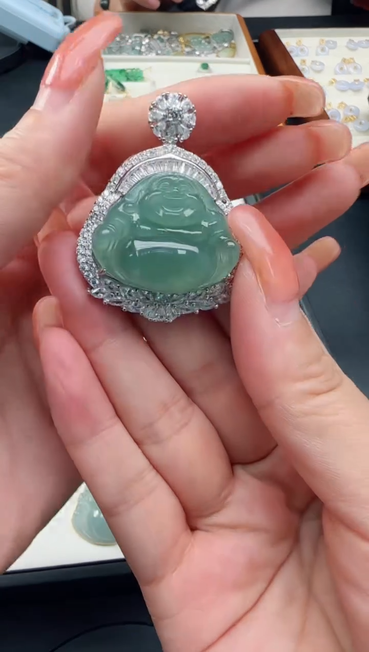 【闪购商品】翡翠颈饰银S925镶嵌TZG0118114