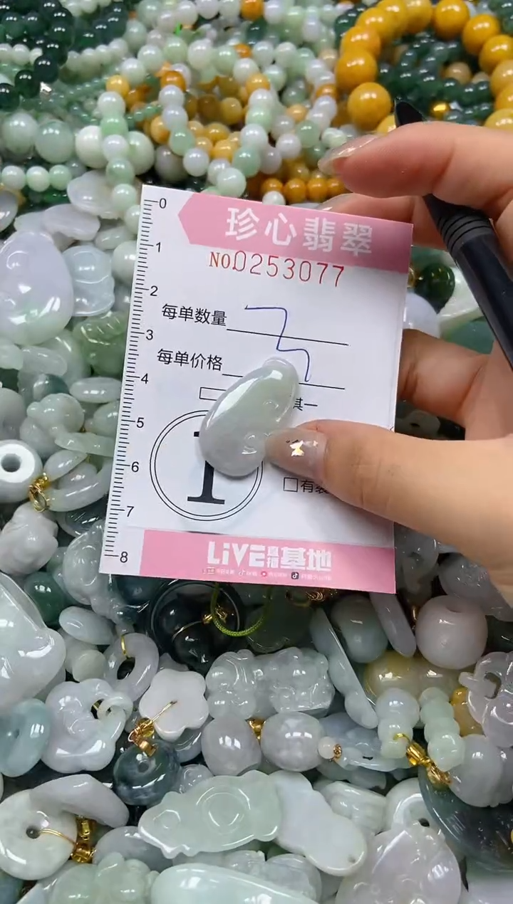 翡翠未镶嵌颈饰闪购0253077