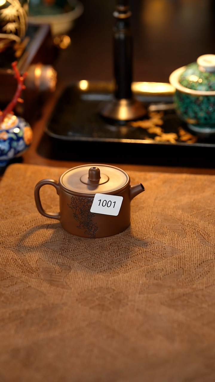 【闪购商品】雲梦茶器紫陶小壶1001