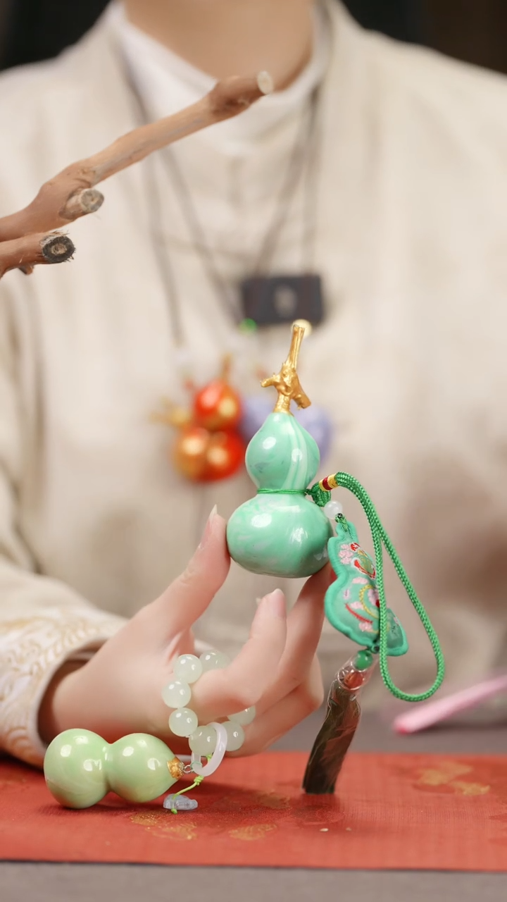 【闪购商品】203大漆葫芦手捻车挂脖挂摆件