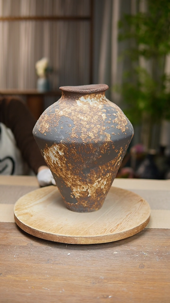 【闪购商品】陶瓷 花器陶瓷花瓶无孔001瑕疵 