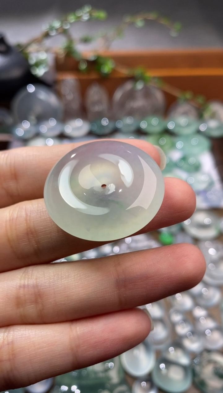 吊坠(不含链)未镶嵌翡翠扣子