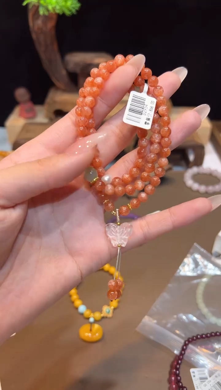 【闪购商品】长石手链未镶嵌手饰@@D2954