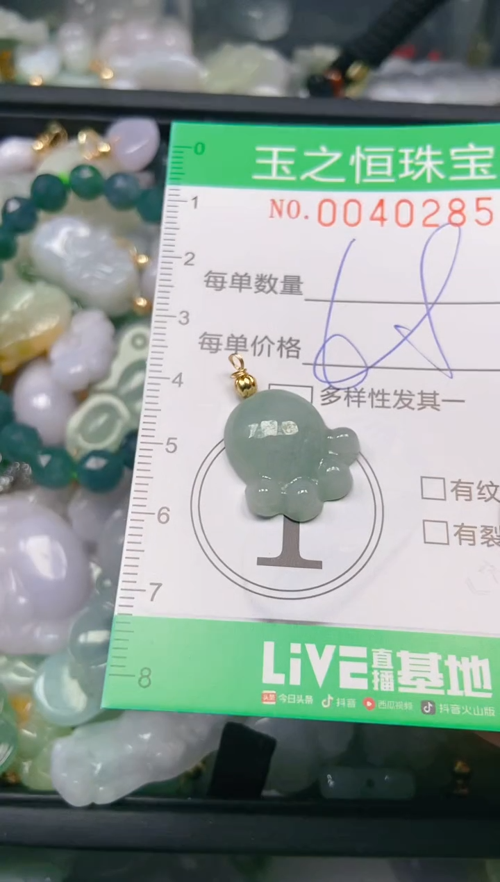 【闪购商品】翡翠颈饰未镶嵌闪购0040285