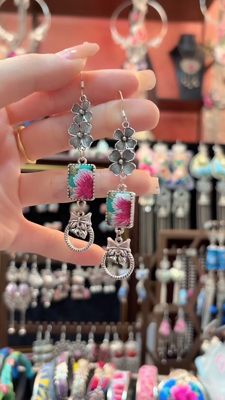 织绣 云织谣民族风精美饰品   41