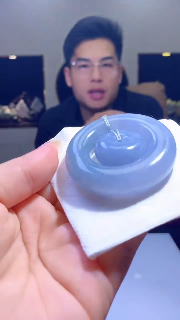【闪购商品】定制翡翠未镶嵌1002xx-毛货挂件50