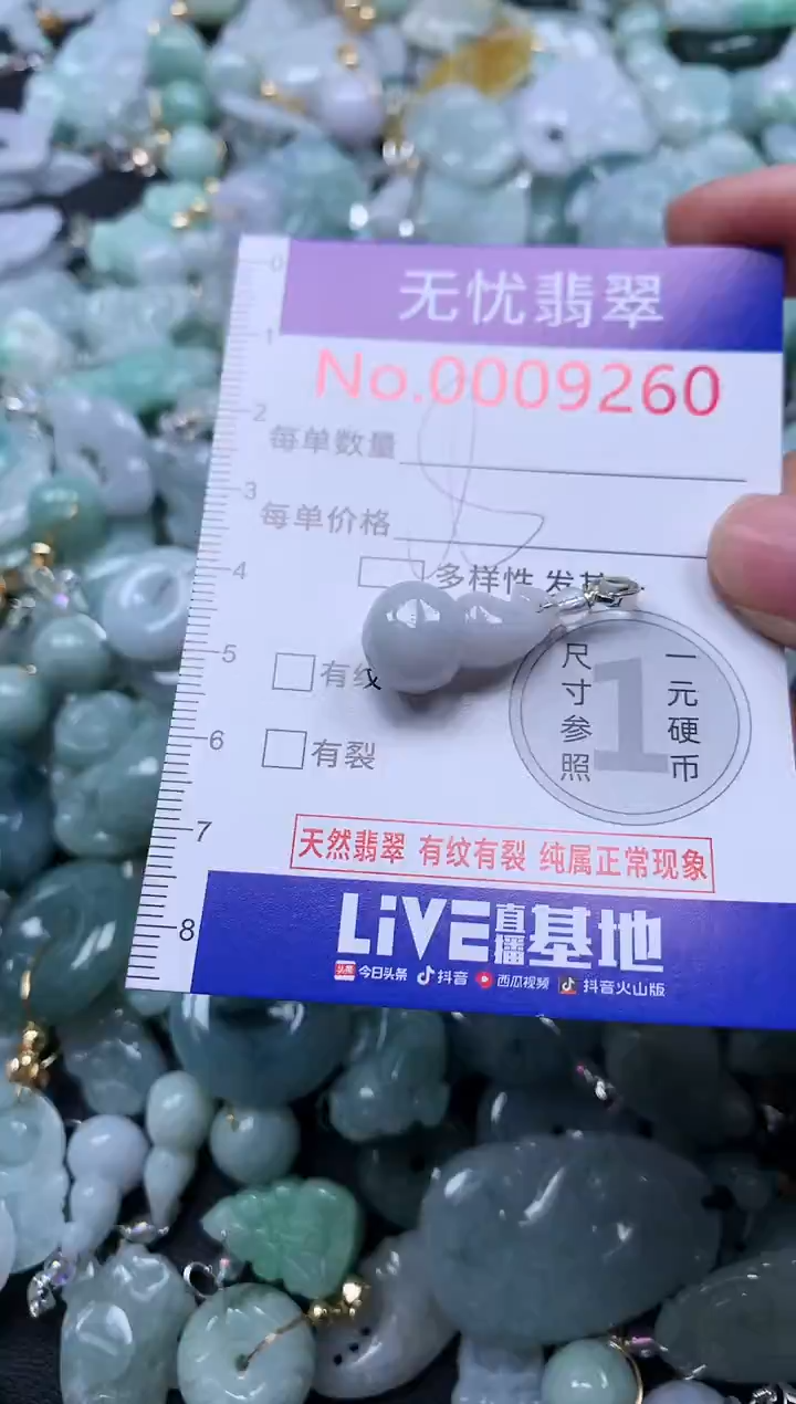 颈饰未镶嵌翡翠9260