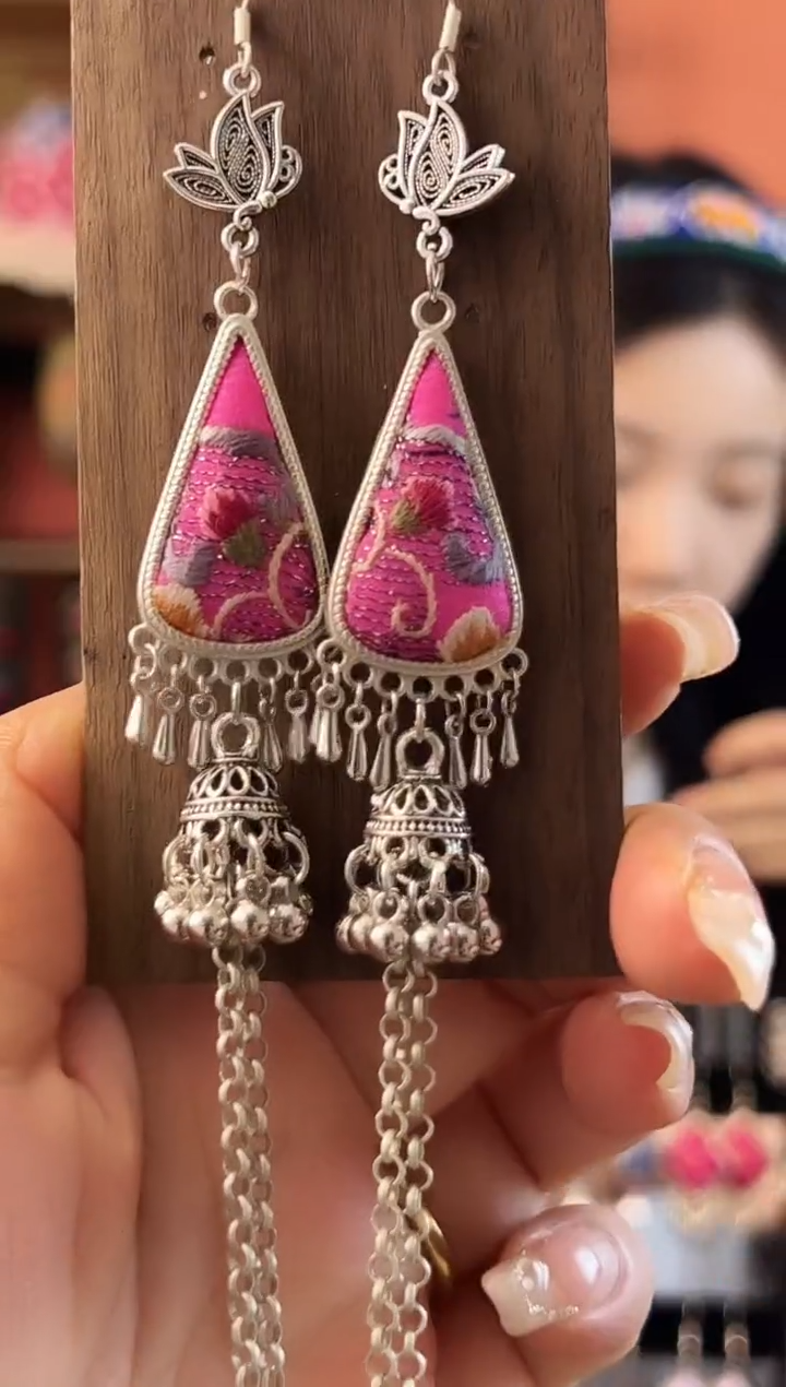 织绣艺枝独绣老绣饰品111