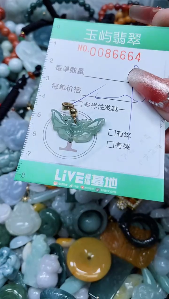 【闪购商品】翡翠颈饰未镶嵌闪购0086664多样性发其一
