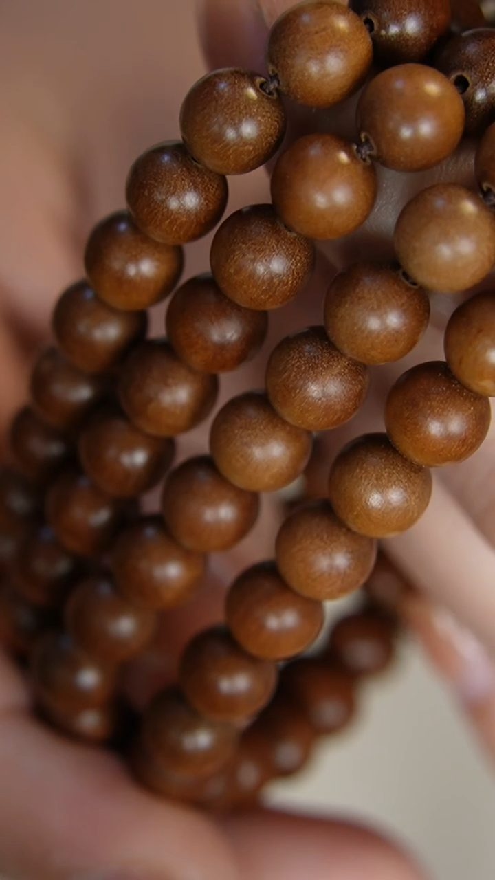 【闪购商品】檀香木手串/手链老山檀香0.8圆珠多样式发其一红肉微瑕