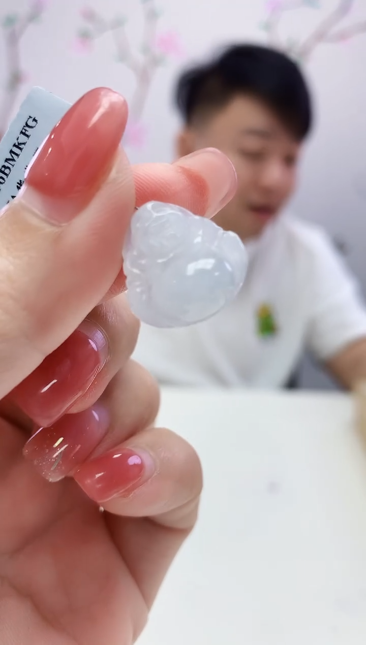 翡翠未镶嵌颈饰026xm-JJ佛公5