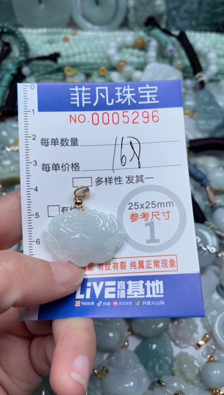 【闪购商品】翡翠颈饰未镶嵌00..5296