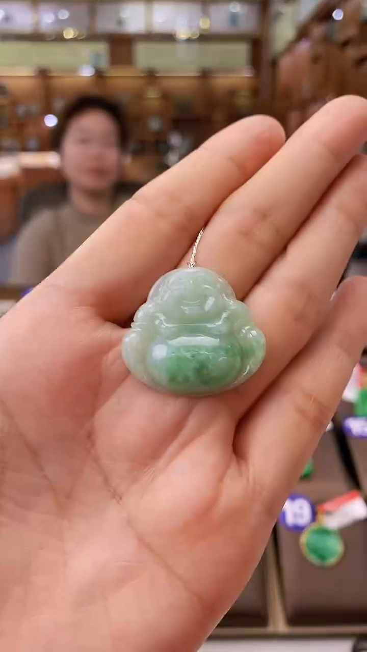 【闪购商品】翡翠颈饰未镶嵌佛公