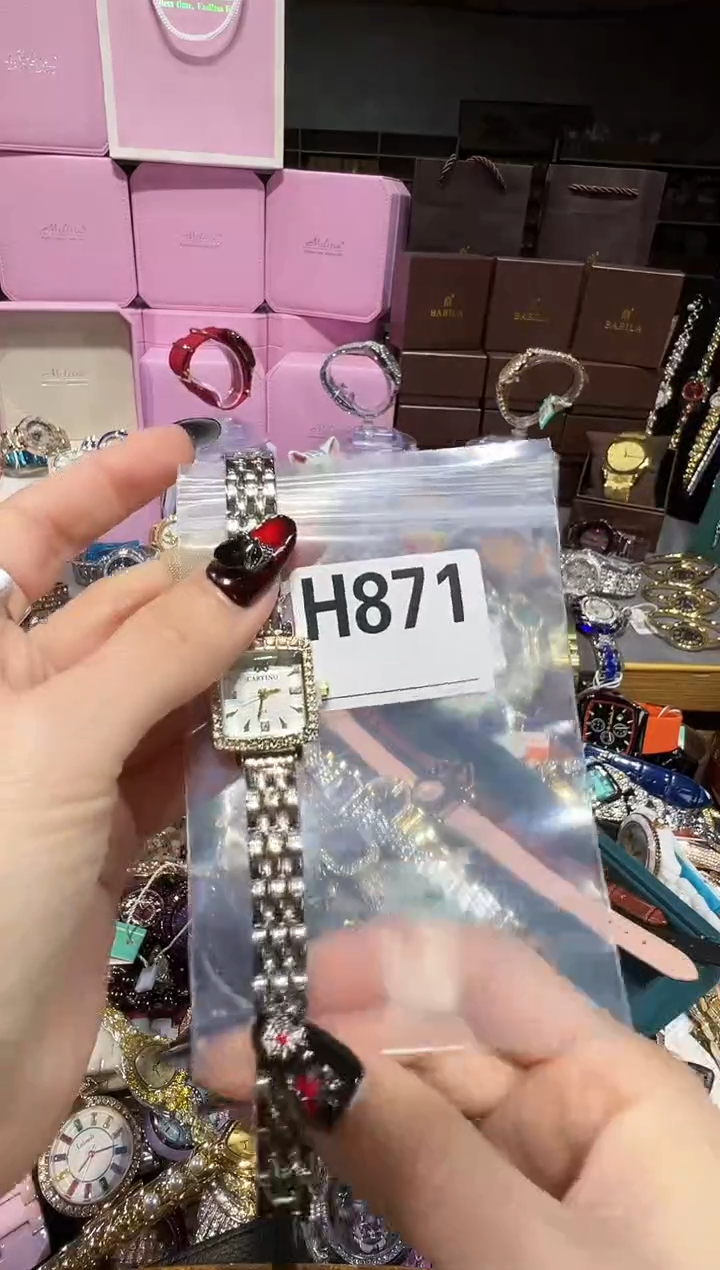 石英机芯不锈钢不锈钢直播定闪专用