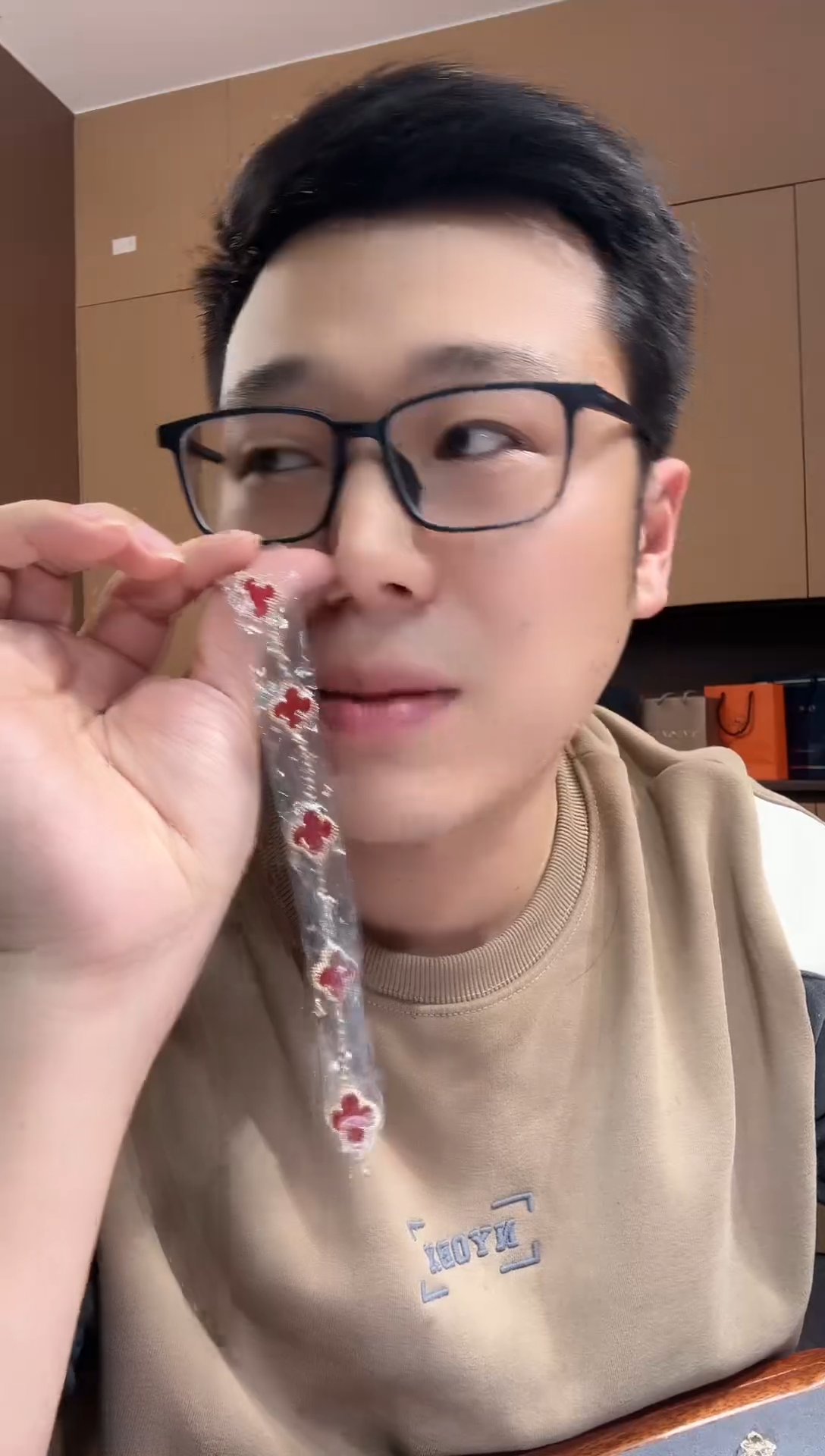 【闪购商品】玛瑙/玉髓手链18K金镶嵌红色k黄，五花手链GHJ25版