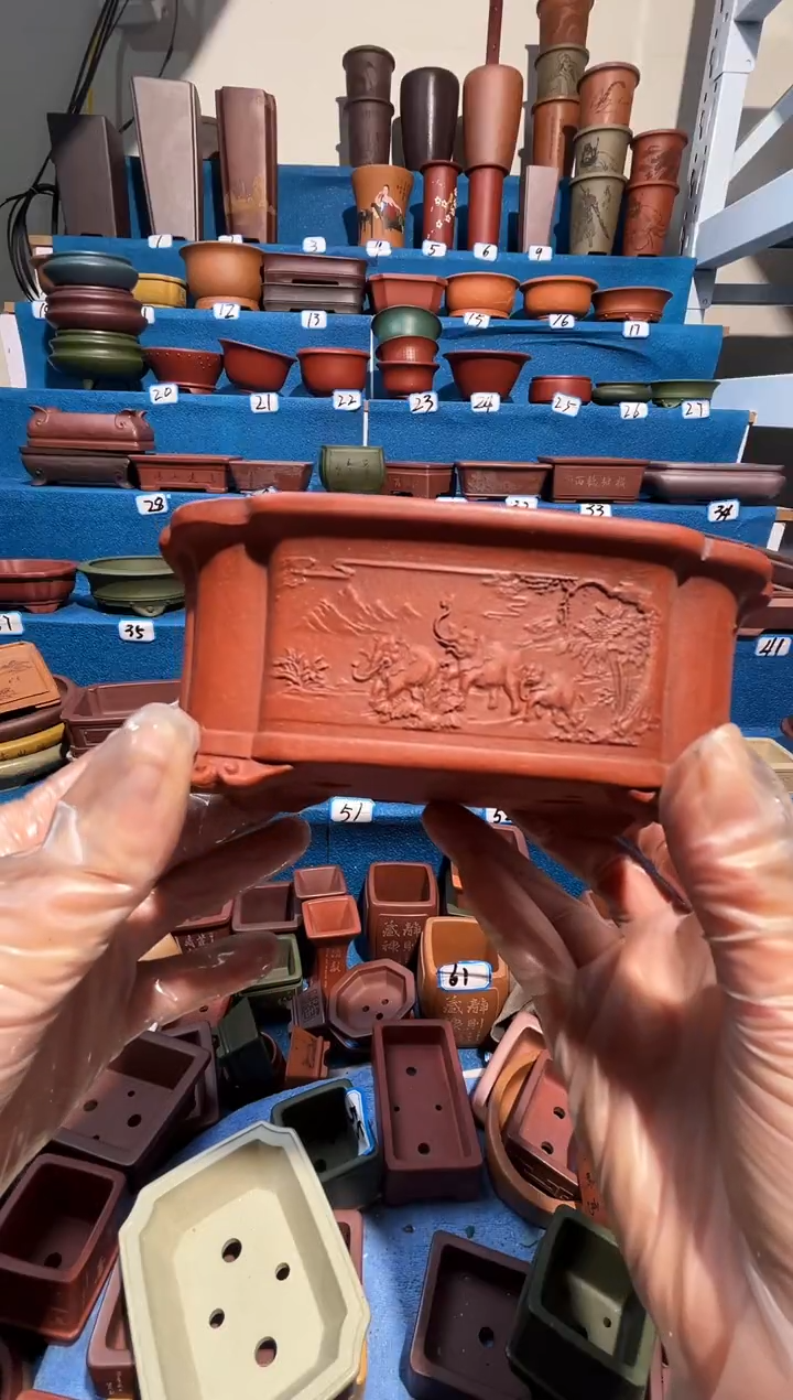 【闪购商品】紫砂紫砂花盆13*9*5