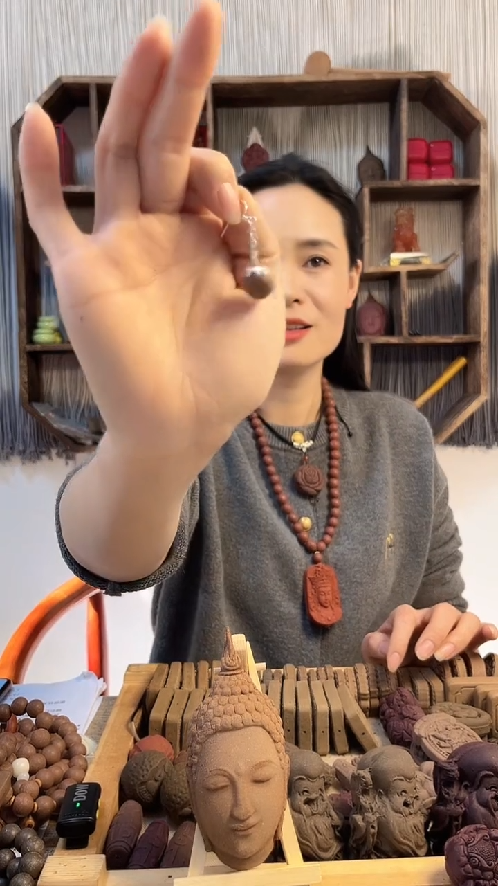 【闪购商品】泥塑古法合香香身芄耳坠