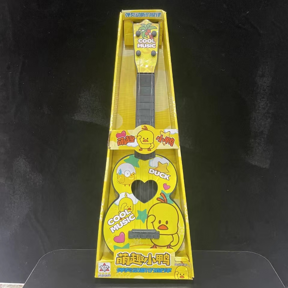 小黄鸭吉他早教玩具浮力