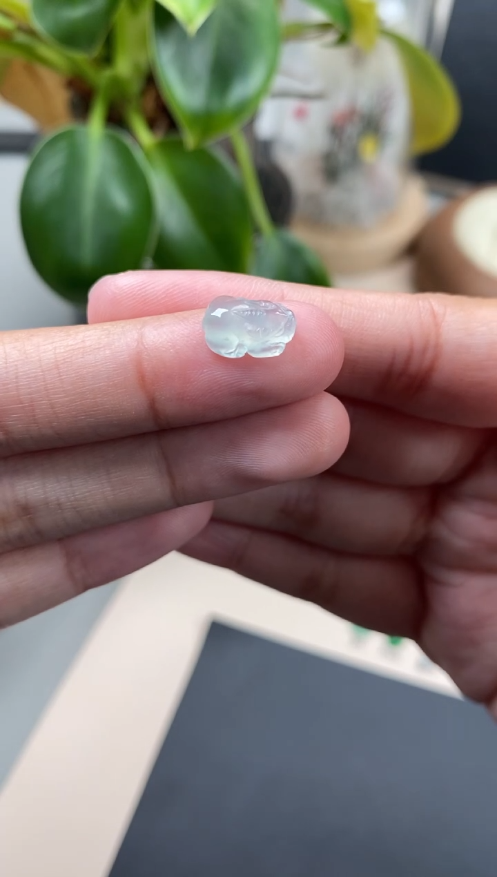 【闪购商品】翡翠颈饰未镶嵌翡翠冰晴裸石