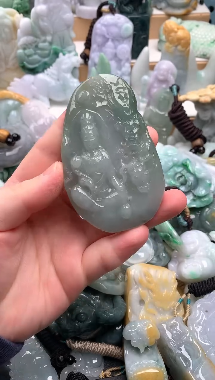 吊坠(不含链)未镶嵌翡翠1