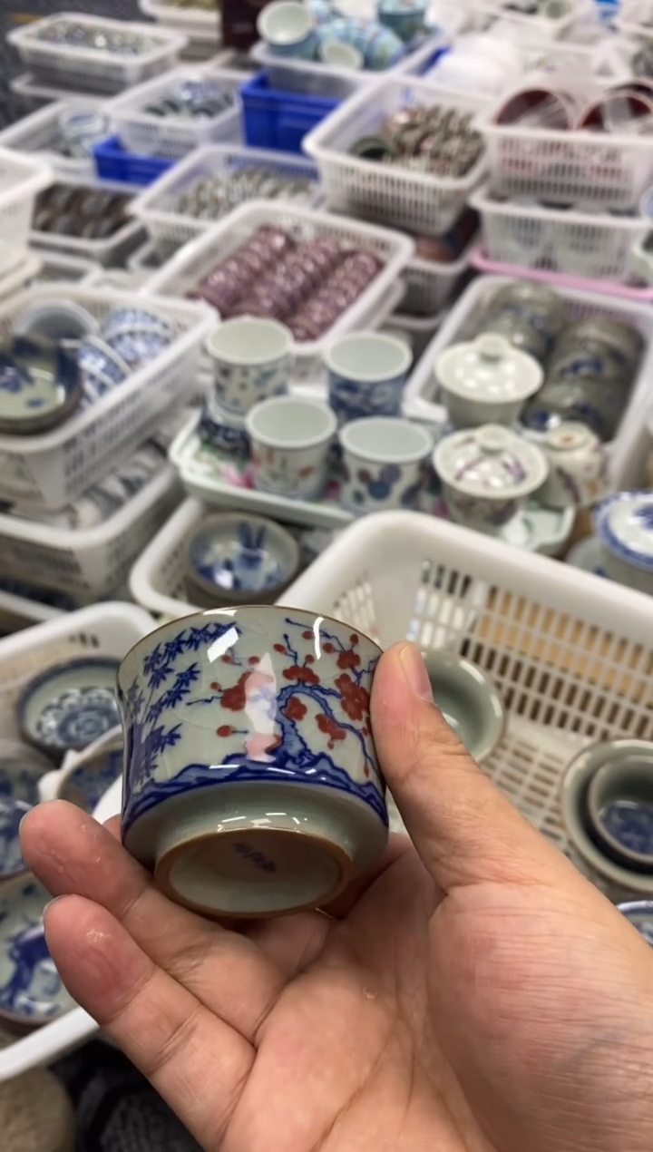 摆件陶景德陶瓷茶具容量约40