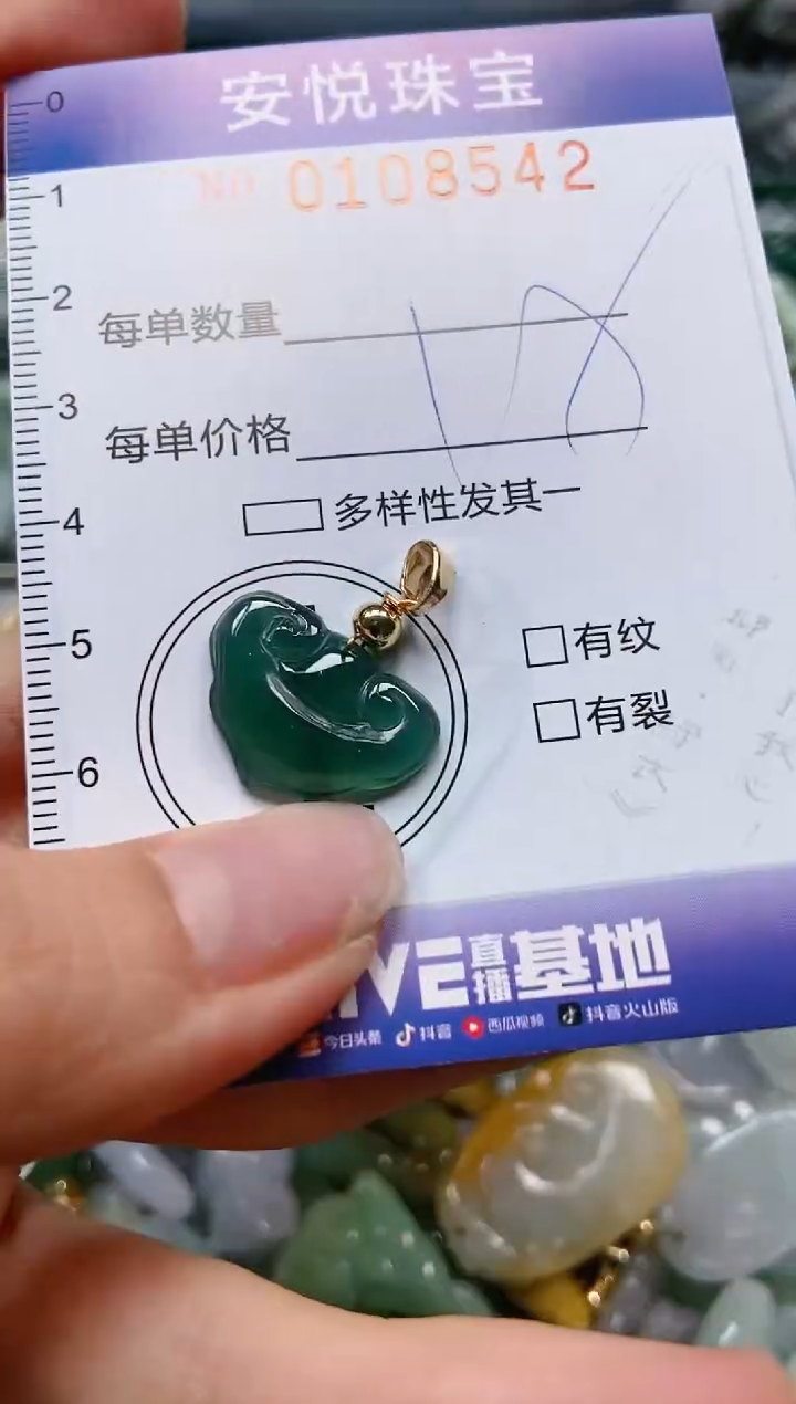 【闪购商品】翡翠颈饰未镶嵌闪购0108542