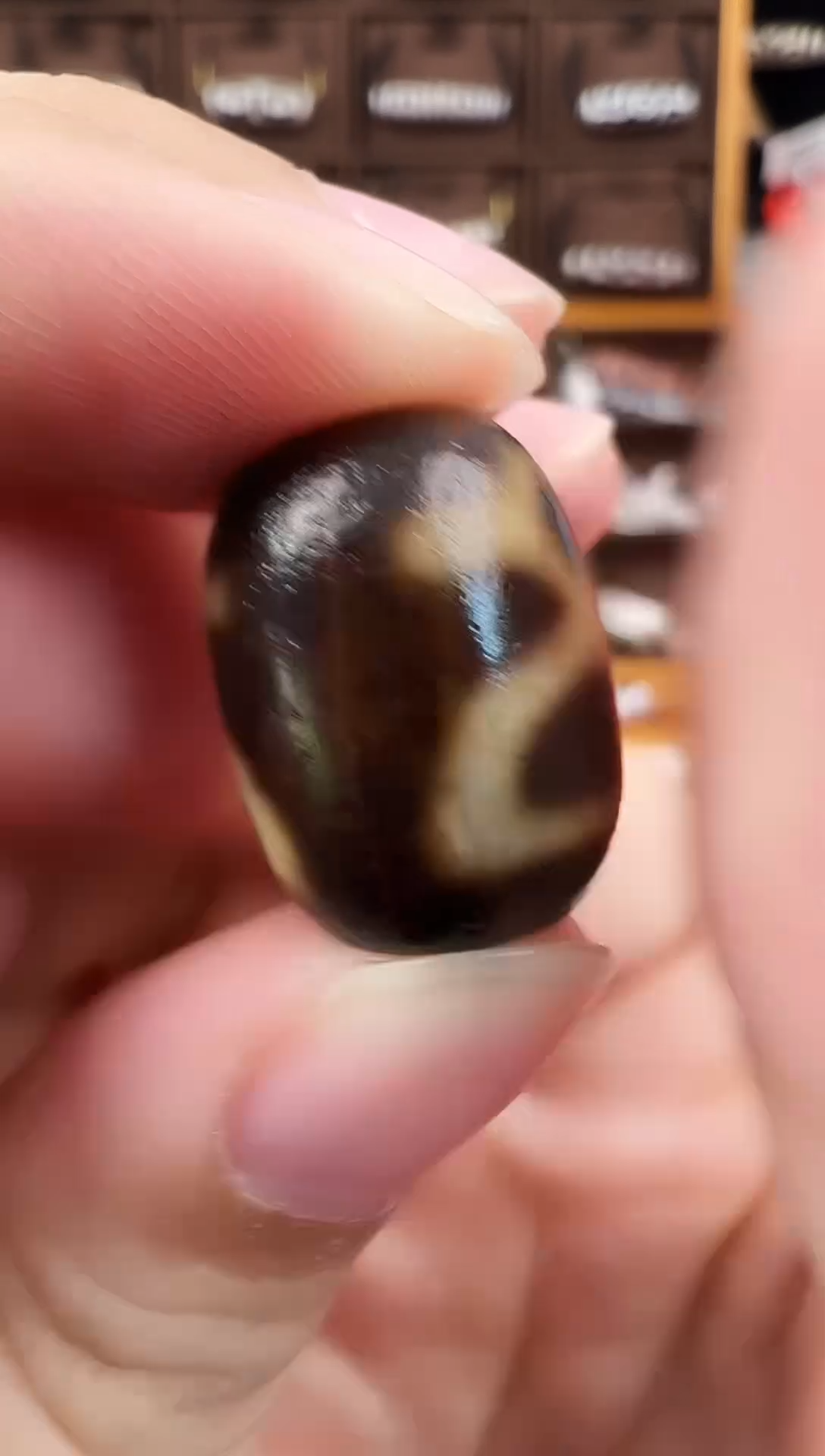 玛瑙/玉髓（覆膜）颈饰未镶嵌48（微瑕随机发货）