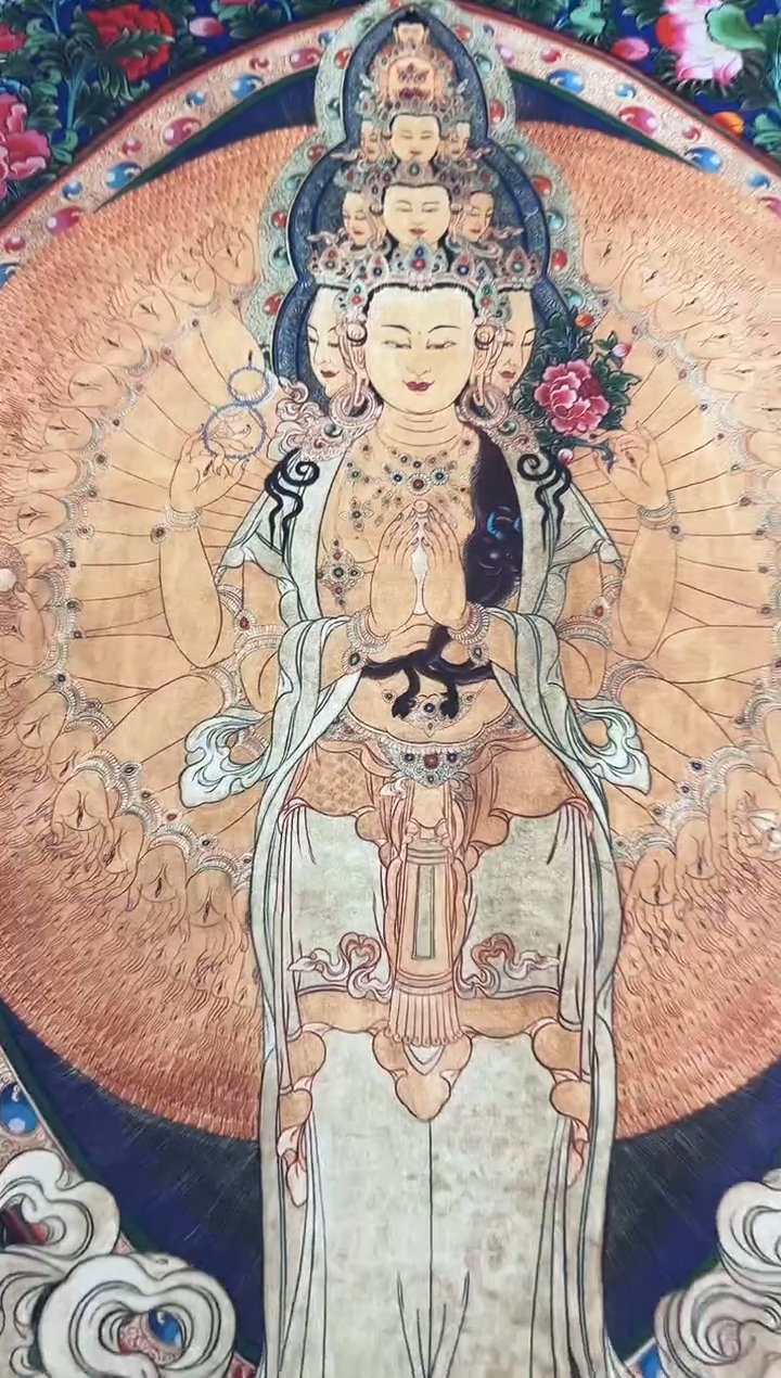 卷轴画唐卡16082