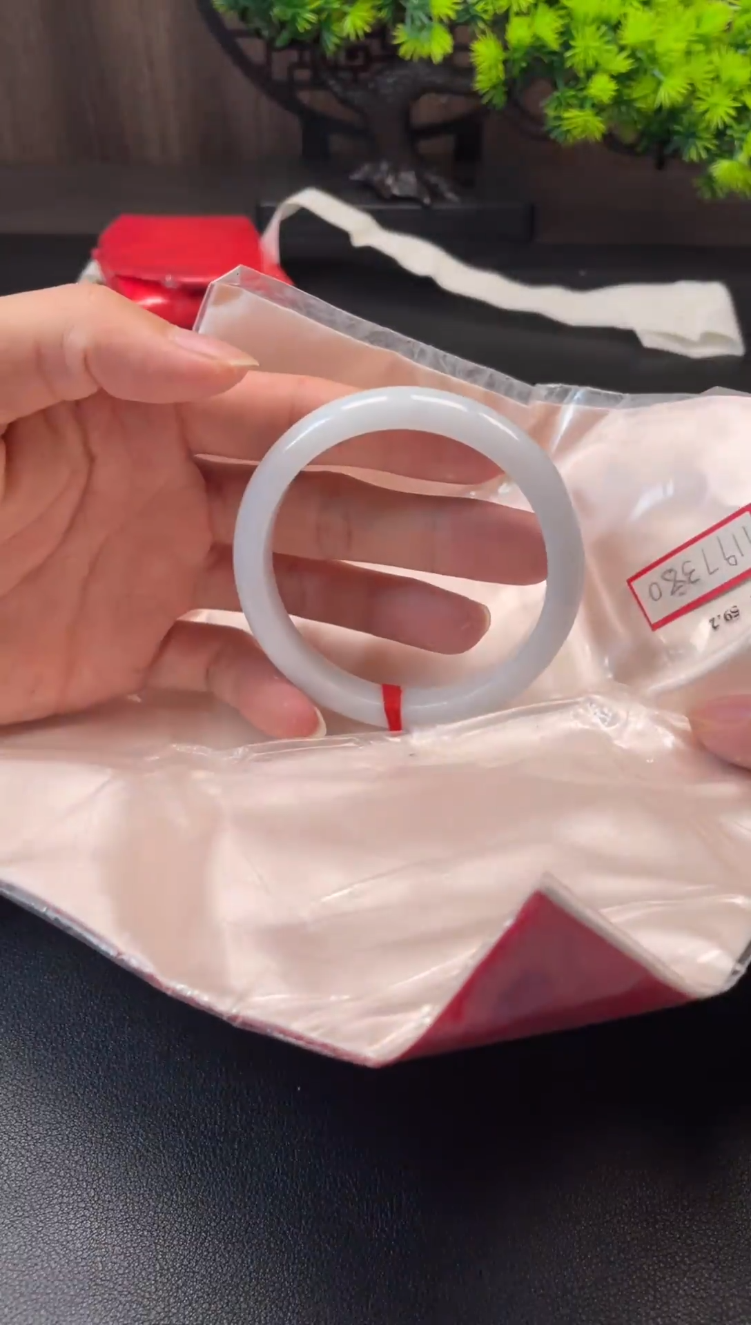 未镶嵌手镯翡翠3988