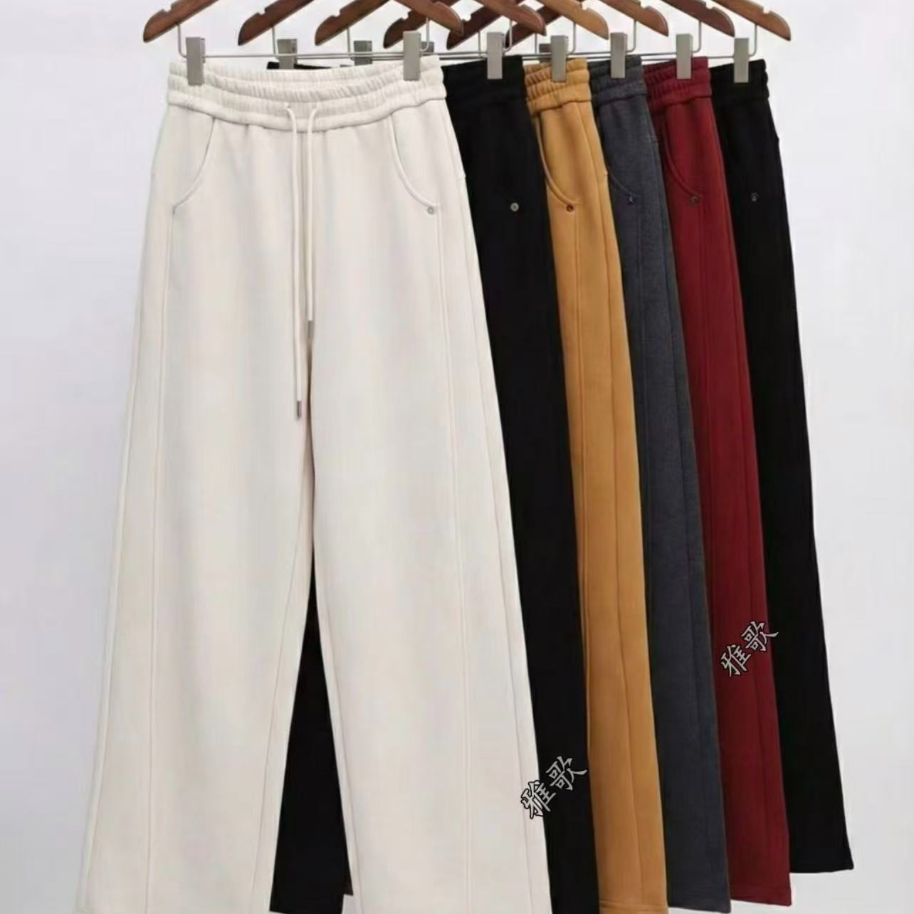 29282#爆款时尚休闲百搭洋气减龄显瘦小弯刀直筒裤