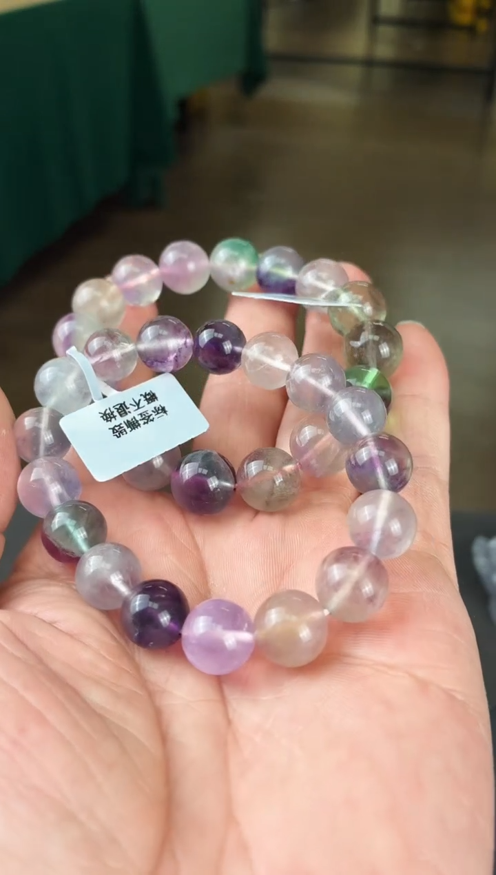 未镶嵌手串萤石L26多样性发其一