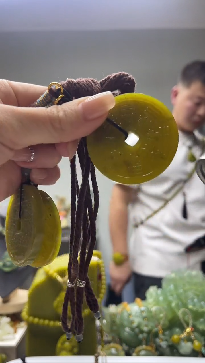 未镶嵌岫玉颈饰多样性发货 拍一发一