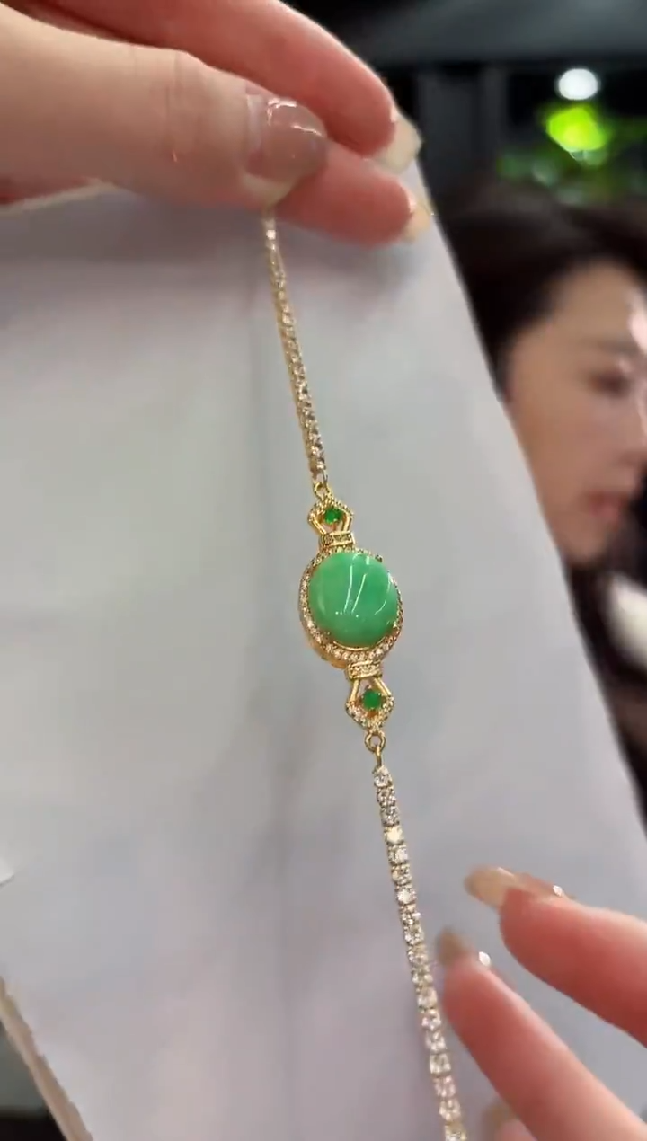 未镶嵌手链翡翠缅料A货/多样性发货/一件