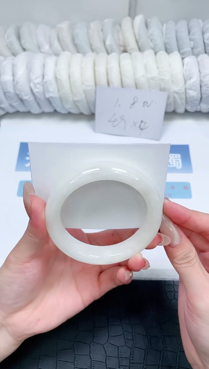 【闪购商品】和田玉未镶嵌手镯N248-60.4