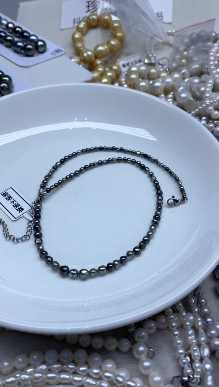 【闪购商品】海水珍珠颈饰未镶嵌3-5