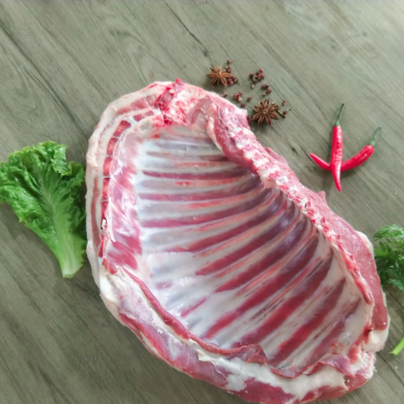 【羊排】红烧羊排秘制羊排虾空气炸羊排萝卜羊排汤烤箱鲍汁炖直播间