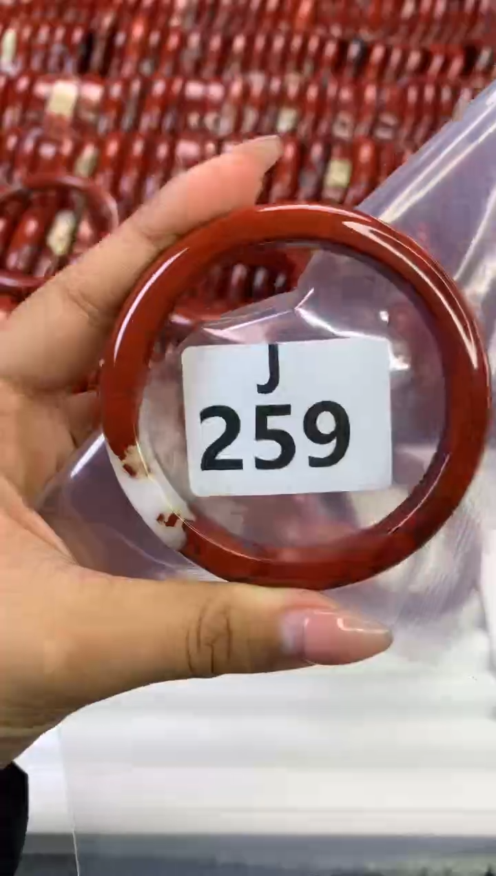 【闪购商品】碧石红碧石手镯J未镶嵌259-58