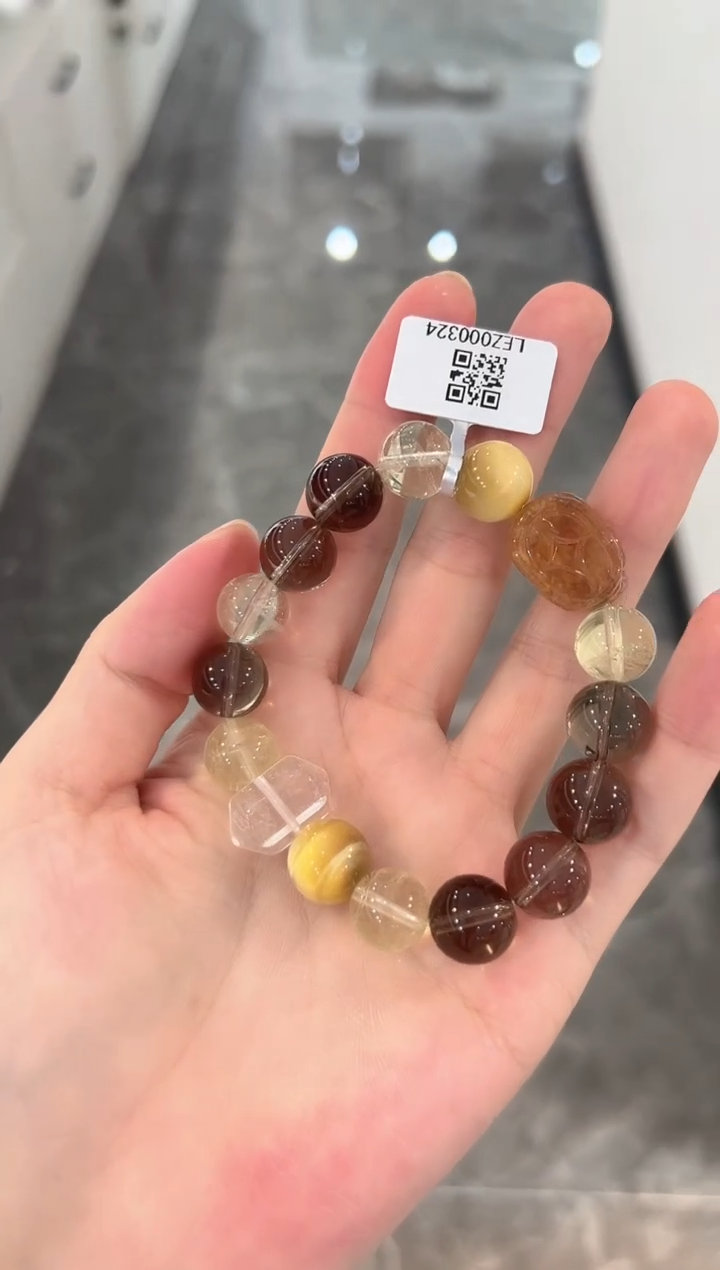 未镶嵌手串水晶手串