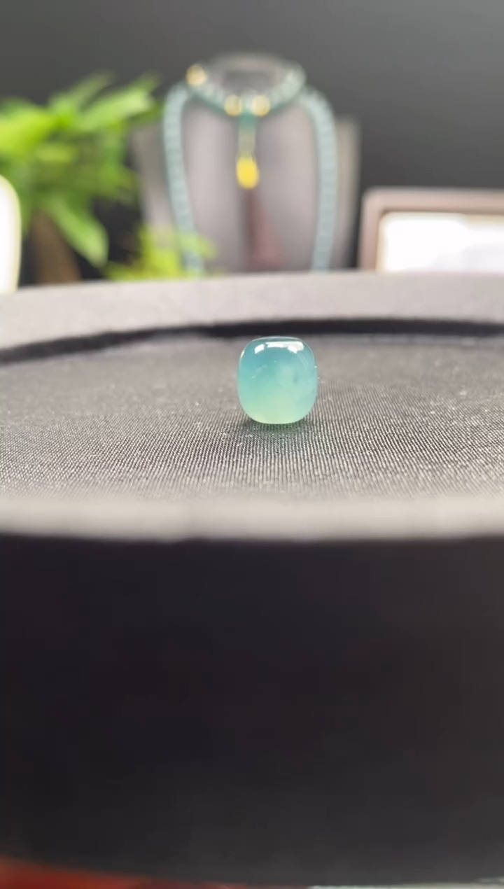 未镶嵌手链翡翠散珠卡10mm左右老型珠