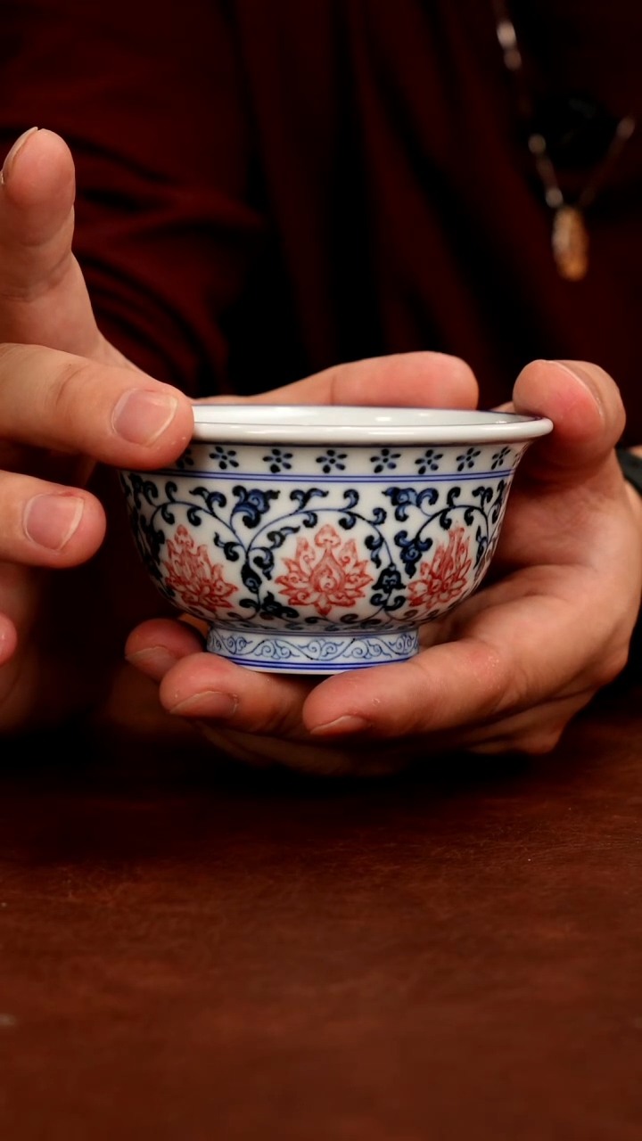 陶瓷景德镇瓷器，青花瓷手绘茶具~
