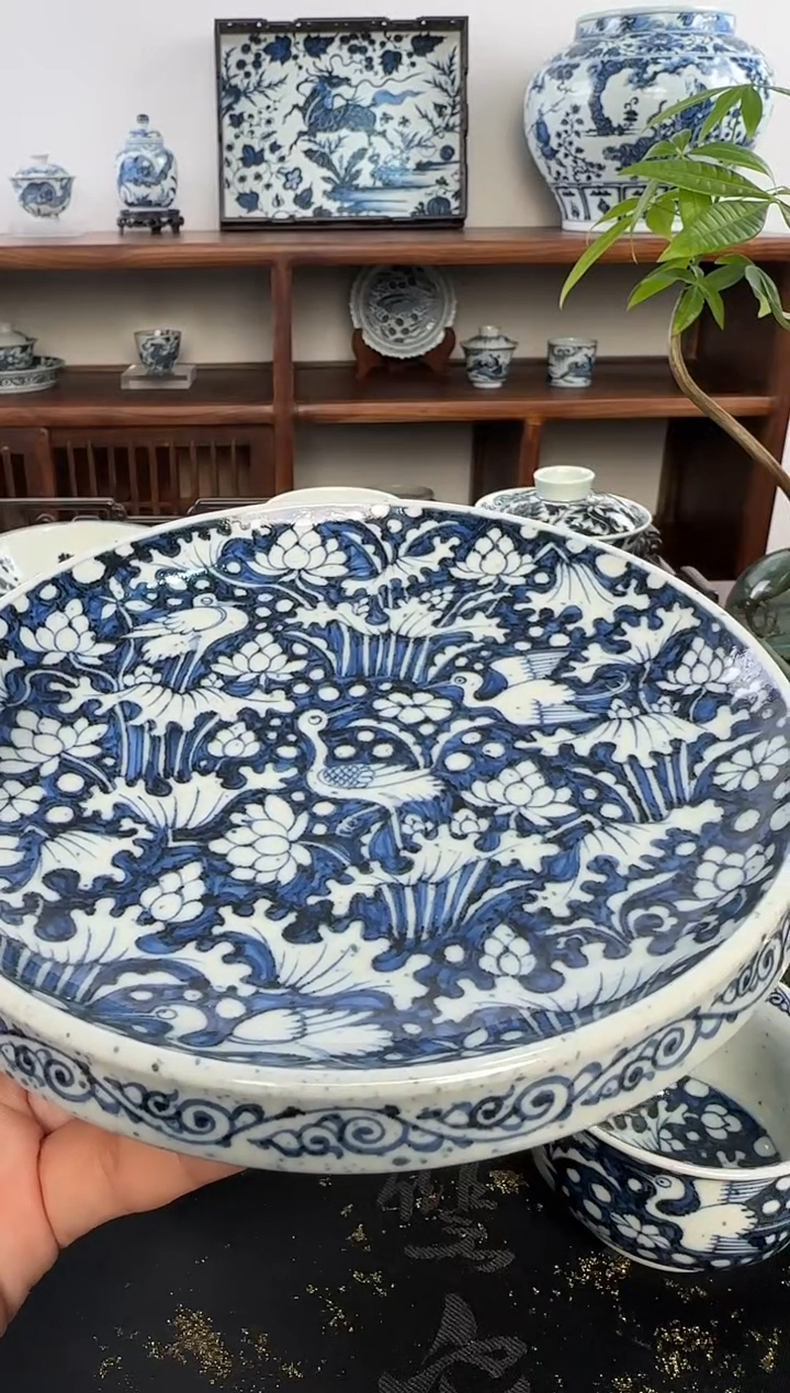 【闪购商品】摆件含真藏古撒蓝一路联科壶承