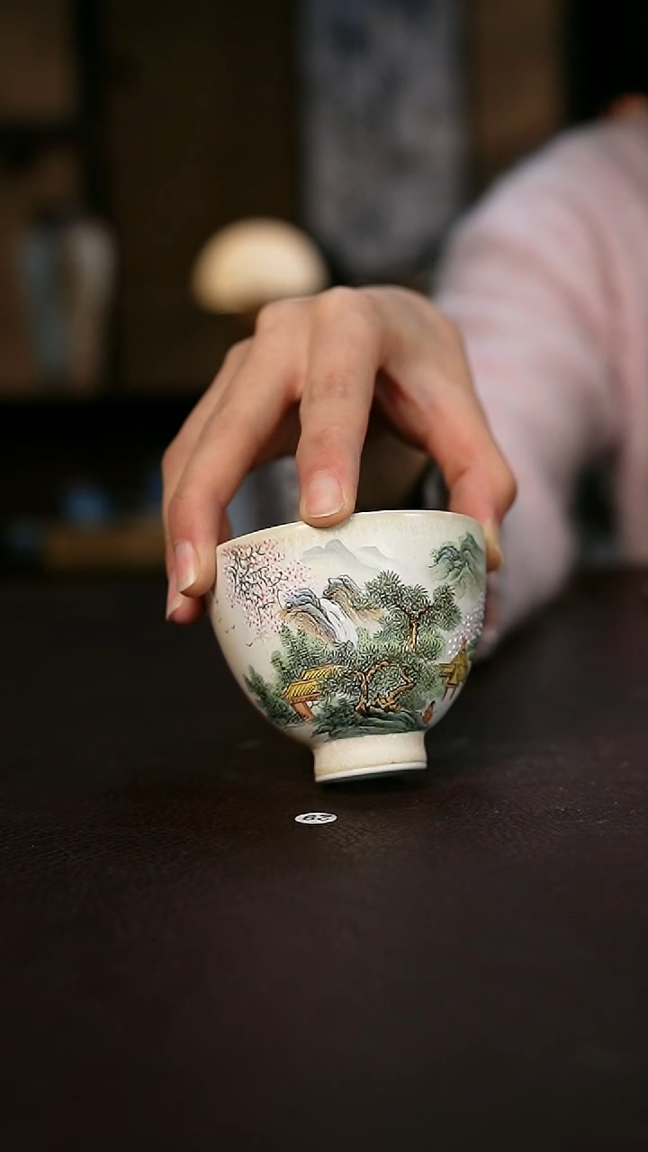 【闪购商品】景德镇柴烧多人杯碗